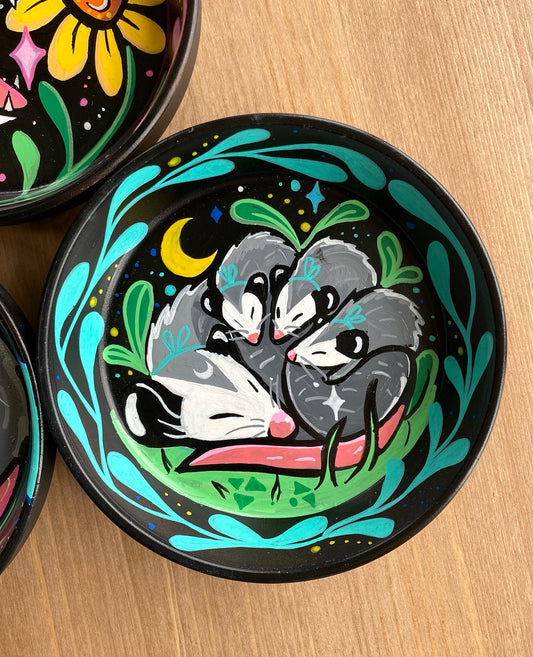 Mama Opossum Trinket Dish